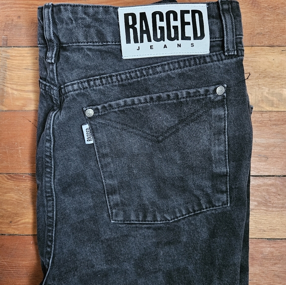 Ragged Priest checkerboard dad jeans, size 32 - Picture 2 of 5